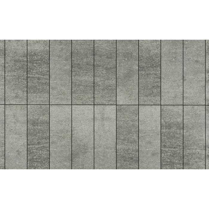 Плитка тротуарная Прямоугольник (Ла-Линия) В.11.П.10 Искусственный камень Шунгит 400x100x100 мм